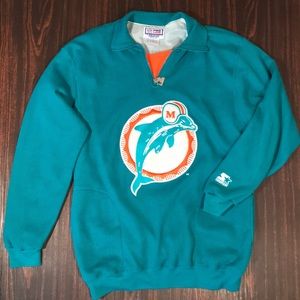 Vtg Miami Dolphins Starter Sweatshirt